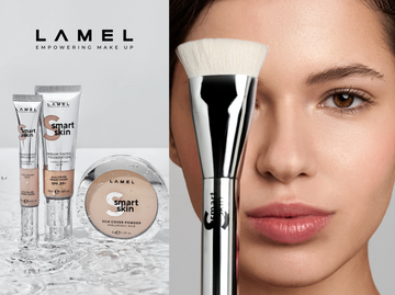 Правильна техніка нанесення тонального засобу пензлем