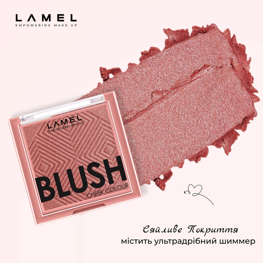 Рум'яна для обличчя Blush cheek colour