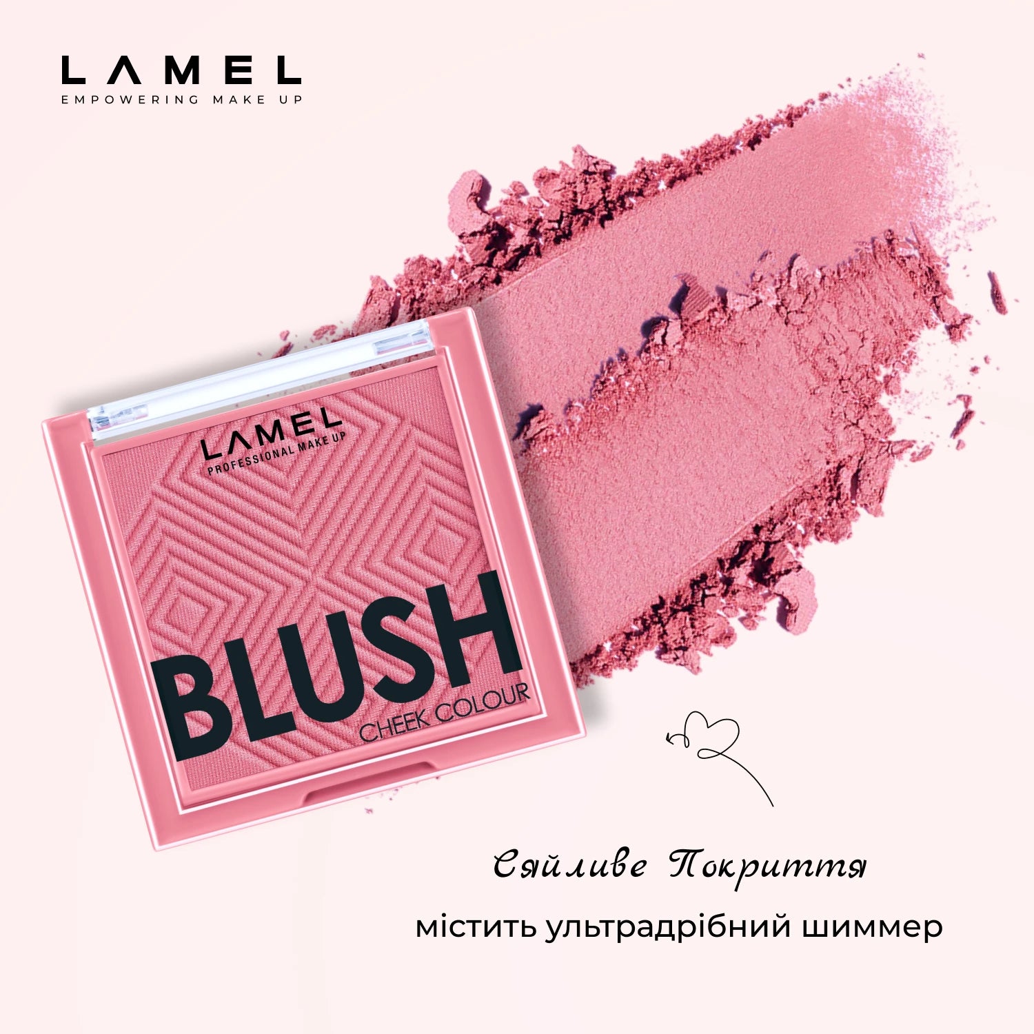 Рум'яна для обличчя Blush cheek colour