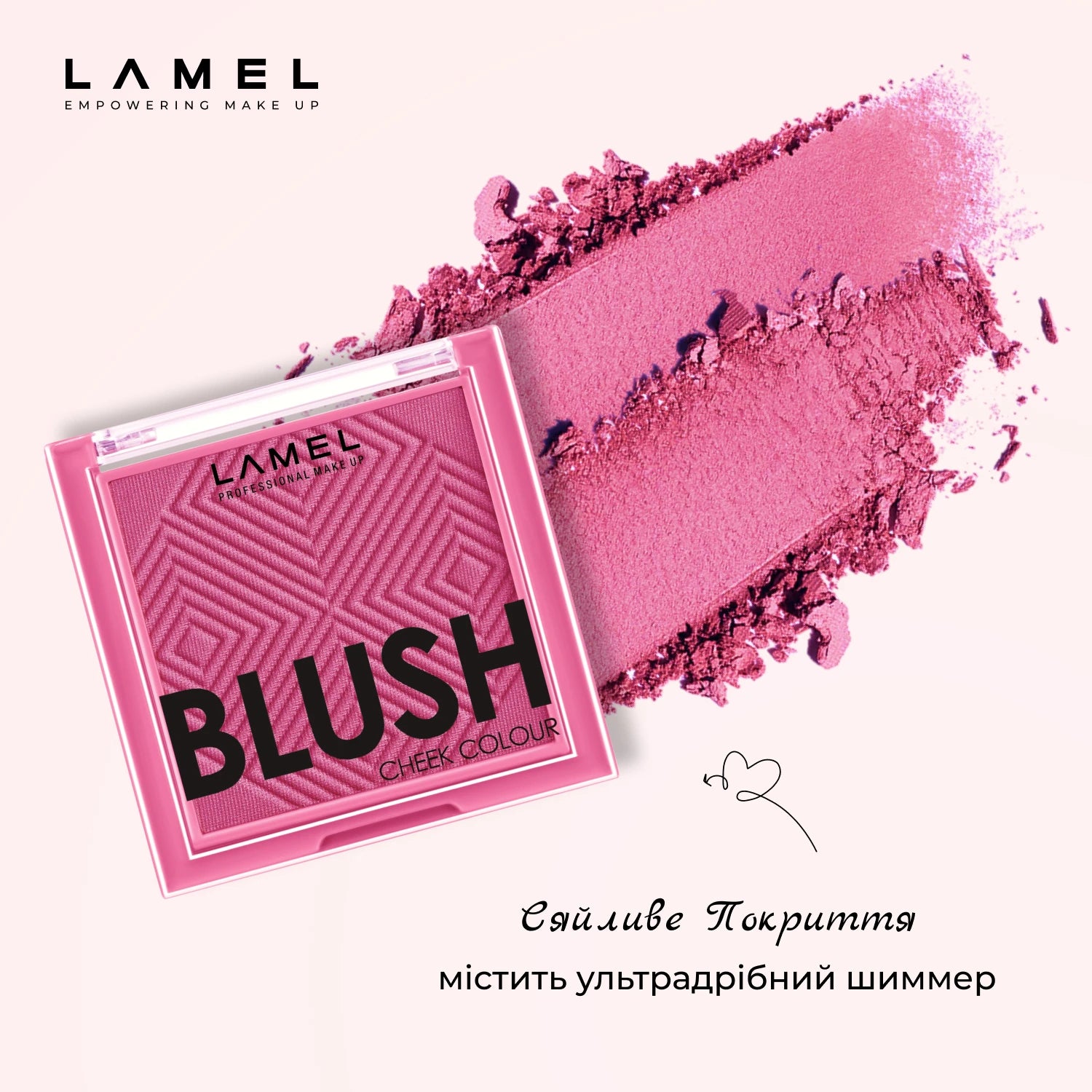 Рум'яна для обличчя Blush cheek colour