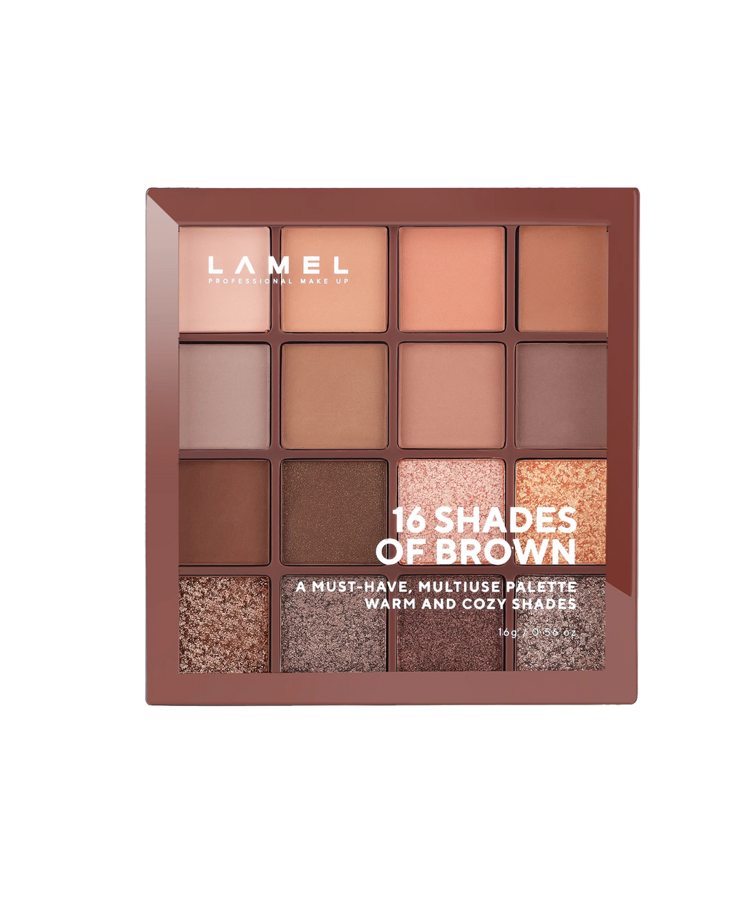 16 Shades of Brown,Lamel Makeup