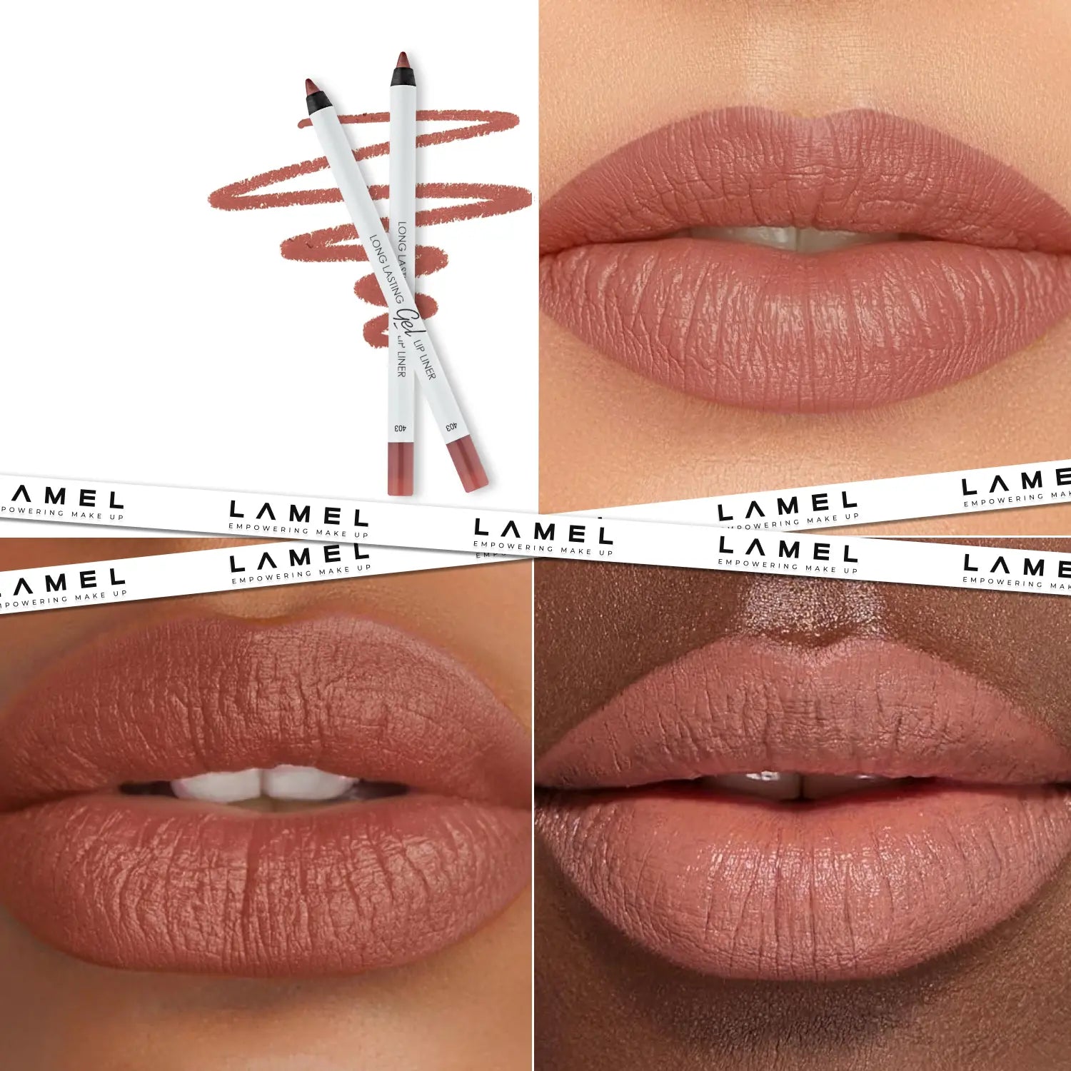 Стійкий гелевий олівець для губ Long lasting Gel Lip Liner