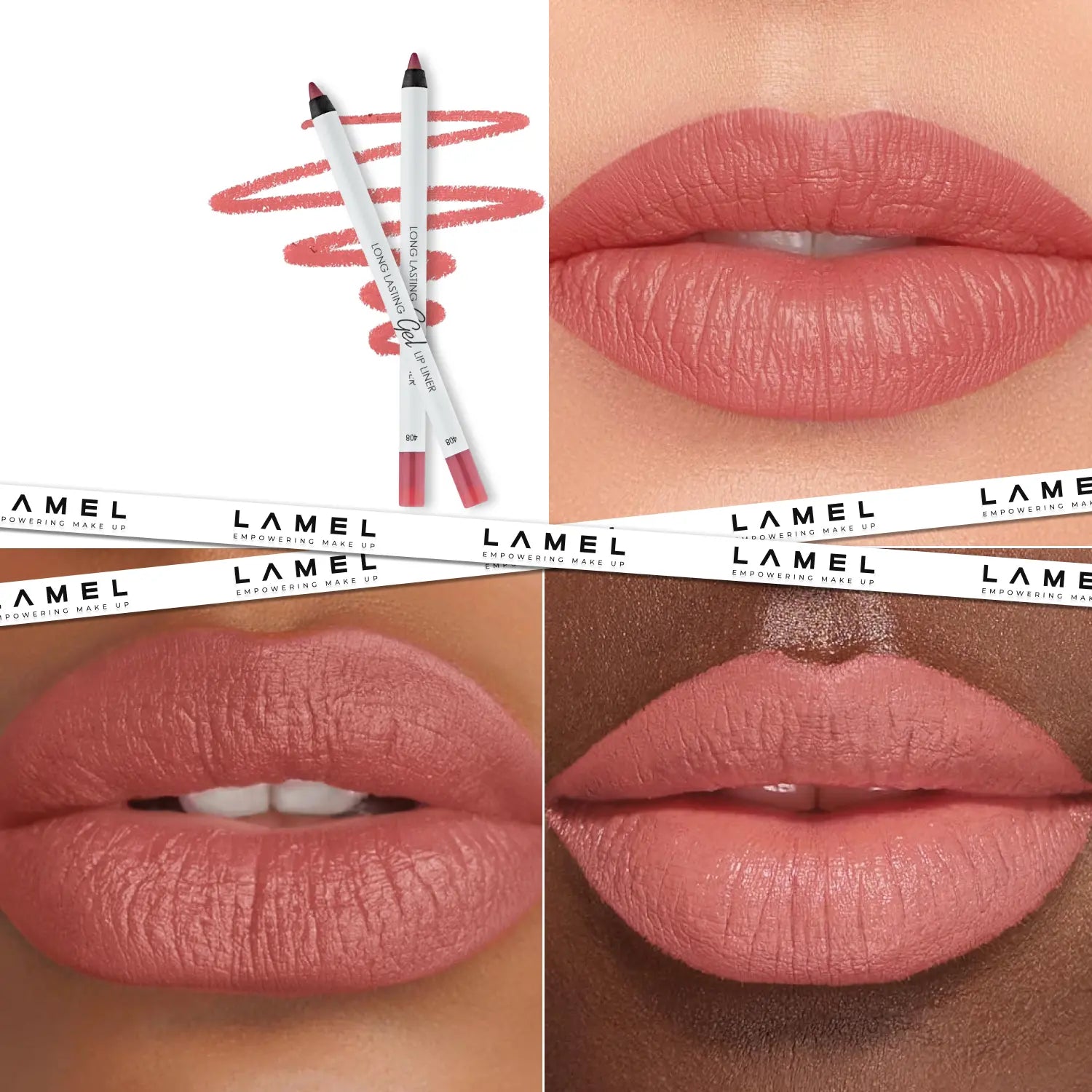 Стійкий гелевий олівець для губ Long lasting Gel Lip Liner