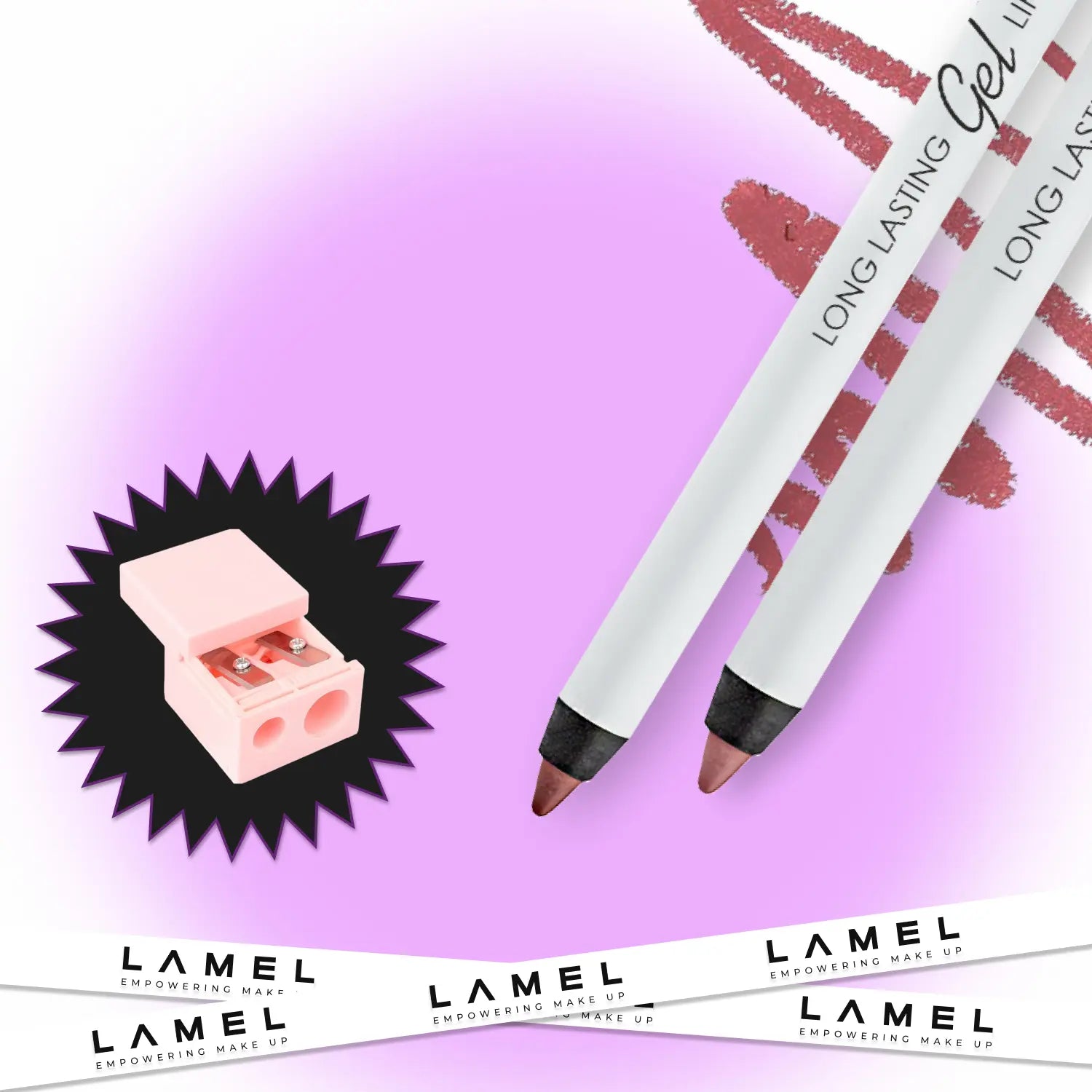 Стійкий гелевий олівець для губ Long lasting Gel Lip Liner