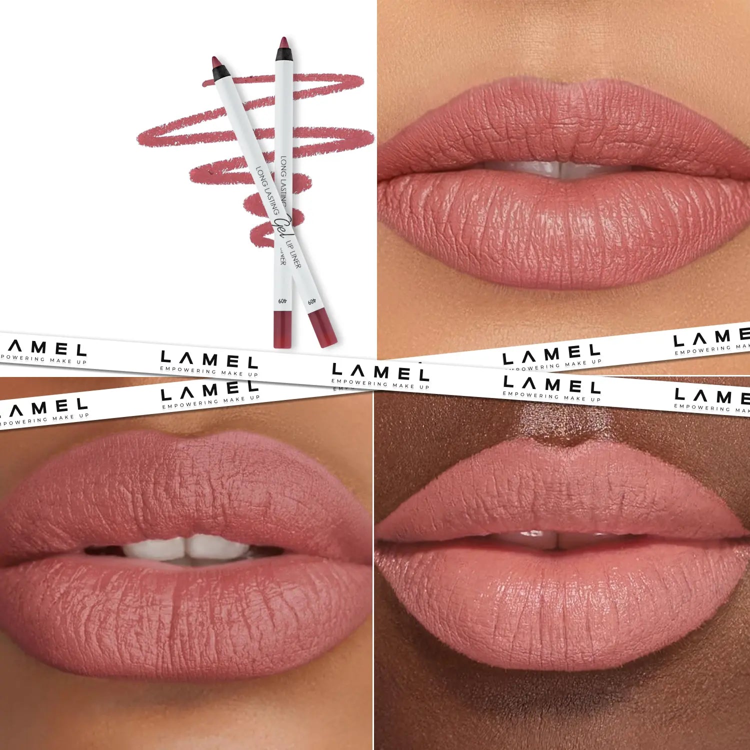 Стійкий гелевий олівець для губ Long lasting Gel Lip Liner
