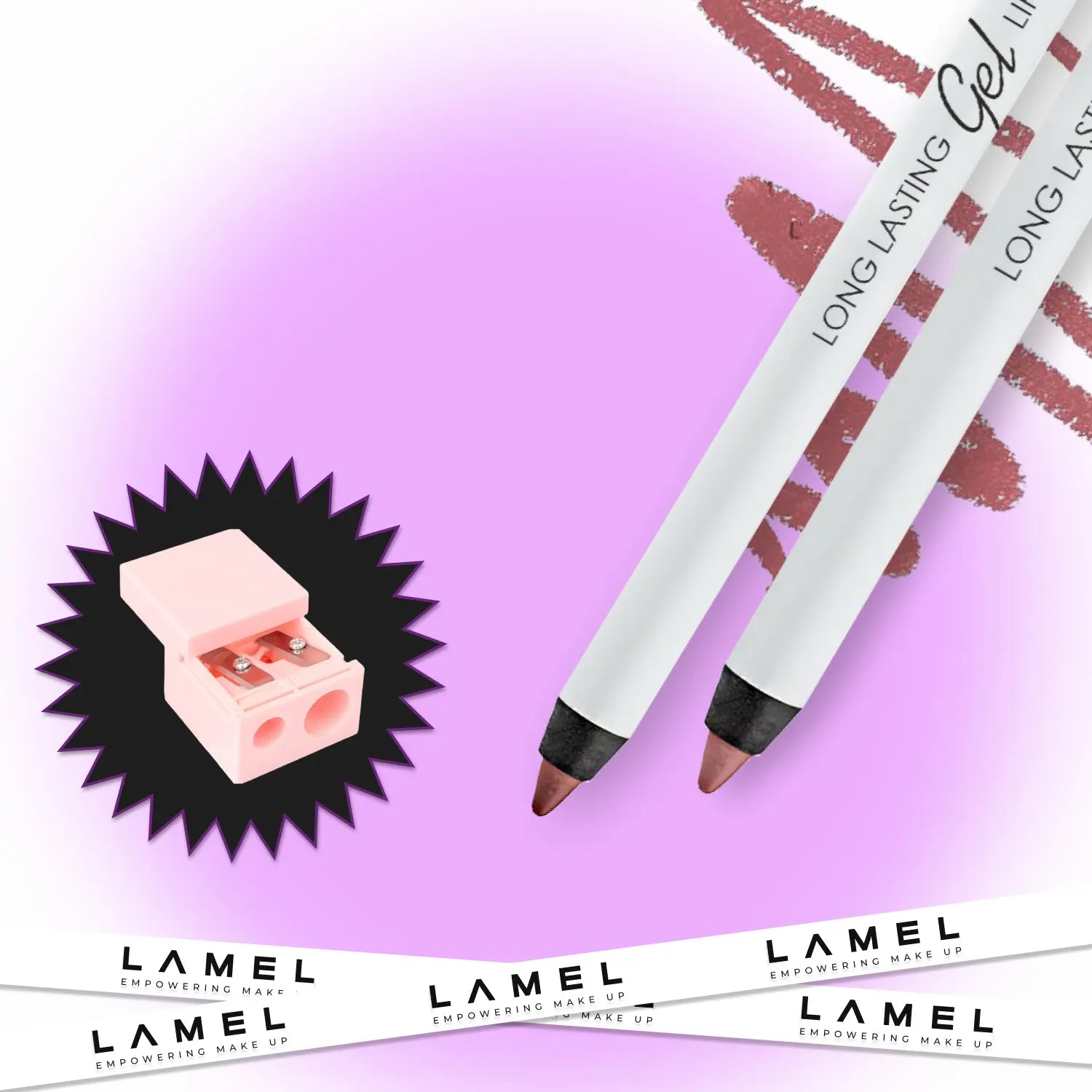 Стійкий гелевий олівець для губ Long lasting Gel Lip Liner
