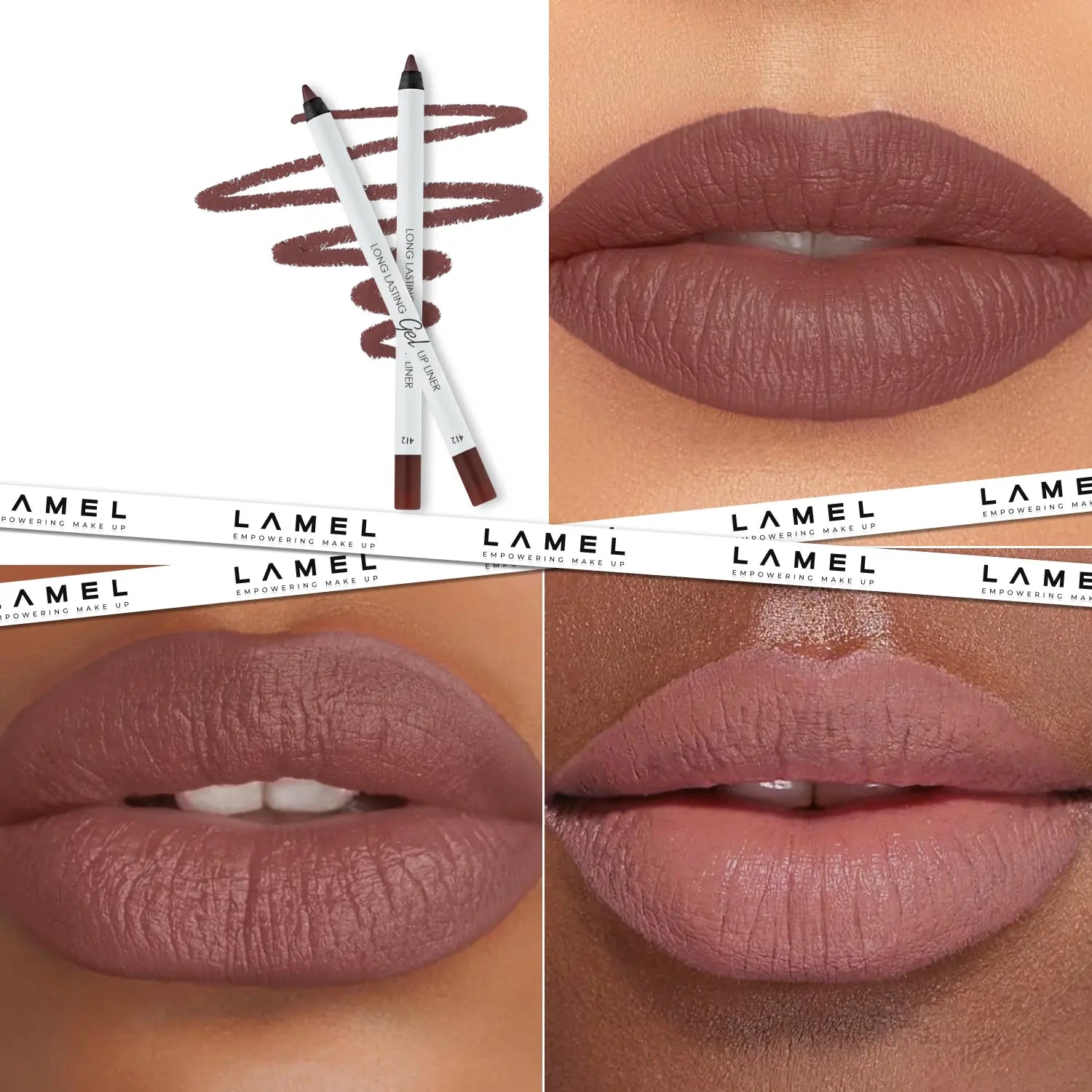 Стійкий гелевий олівець для губ Long lasting Gel Lip Liner