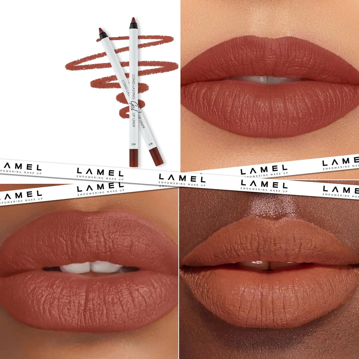 Стійкий гелевий олівець для губ Long lasting Gel Lip Liner