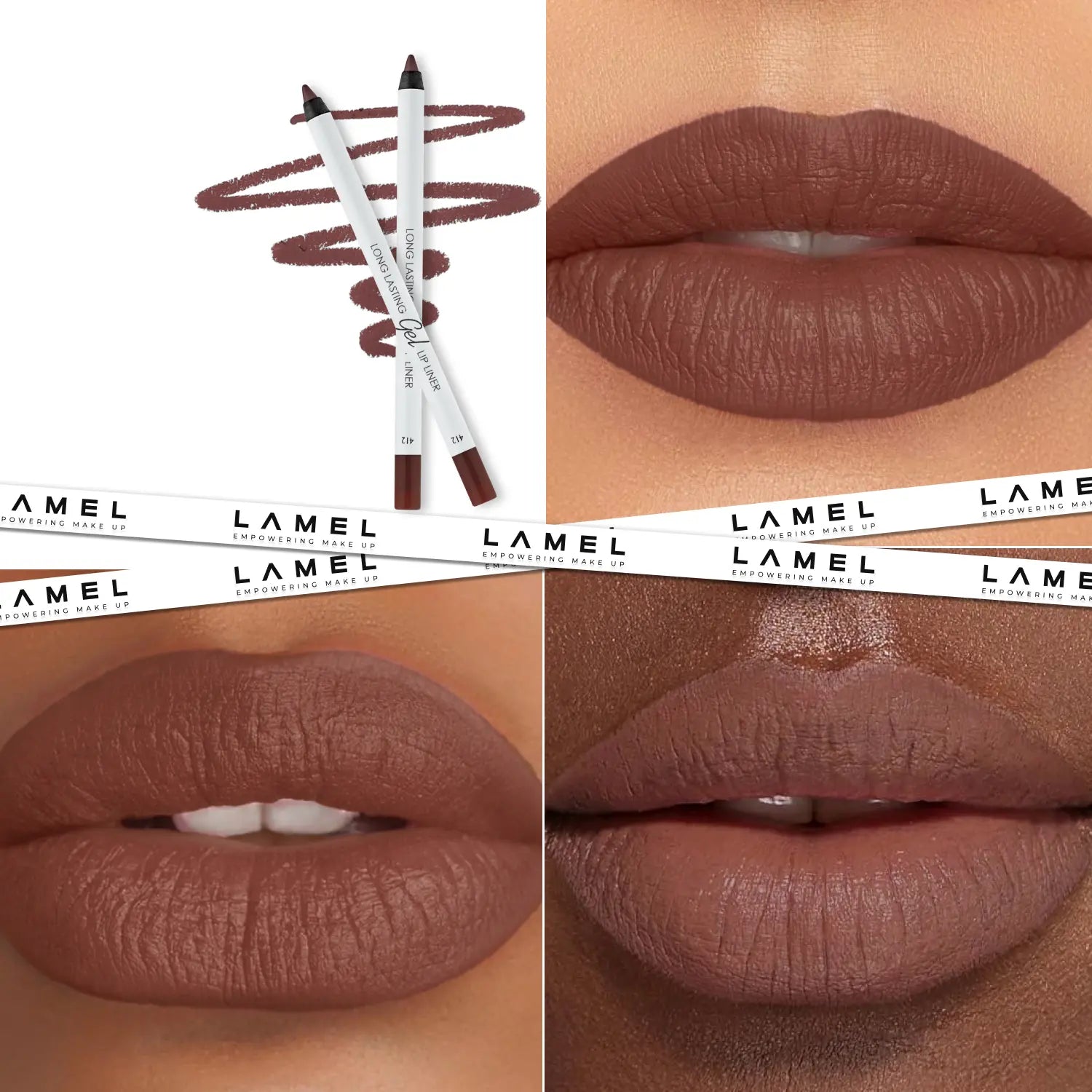 Стійкий гелевий олівець для губ Long lasting Gel Lip Liner