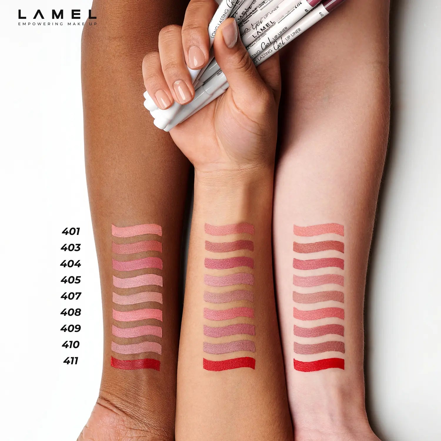 Стійкий гелевий олівець для губ Long lasting Gel Lip Liner