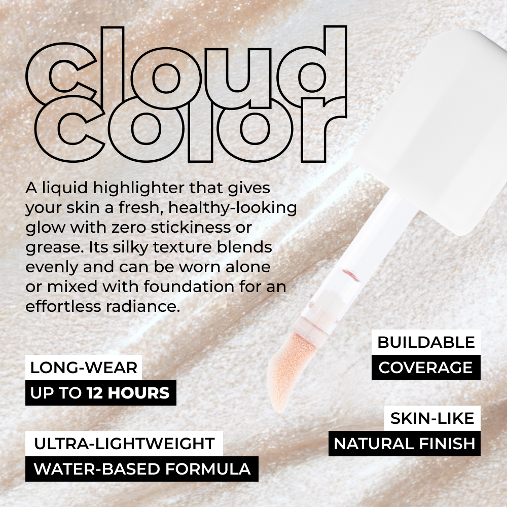 Рідкий Хайлайтер Cloud Color Lighweight Liquid Highlighter