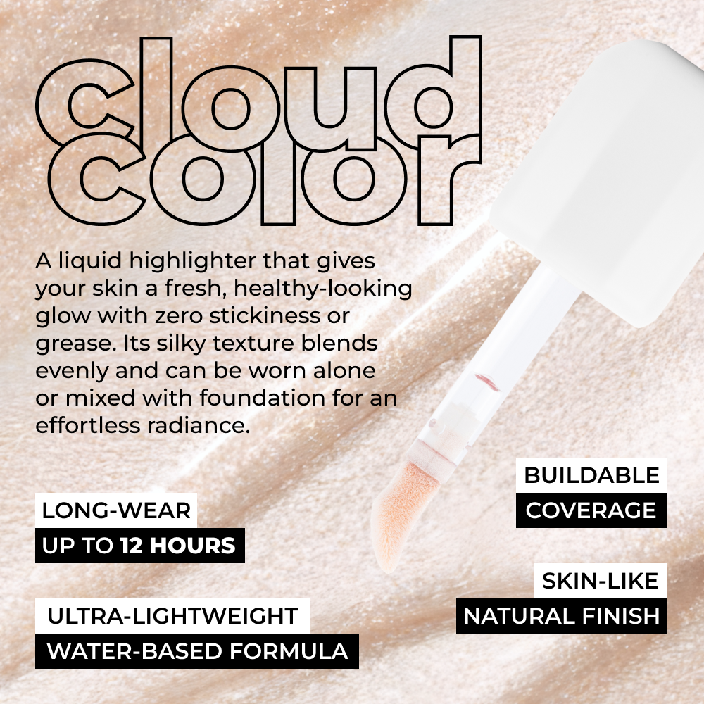 Рідкий Хайлайтер Cloud Color Lighweight Liquid Highlighter