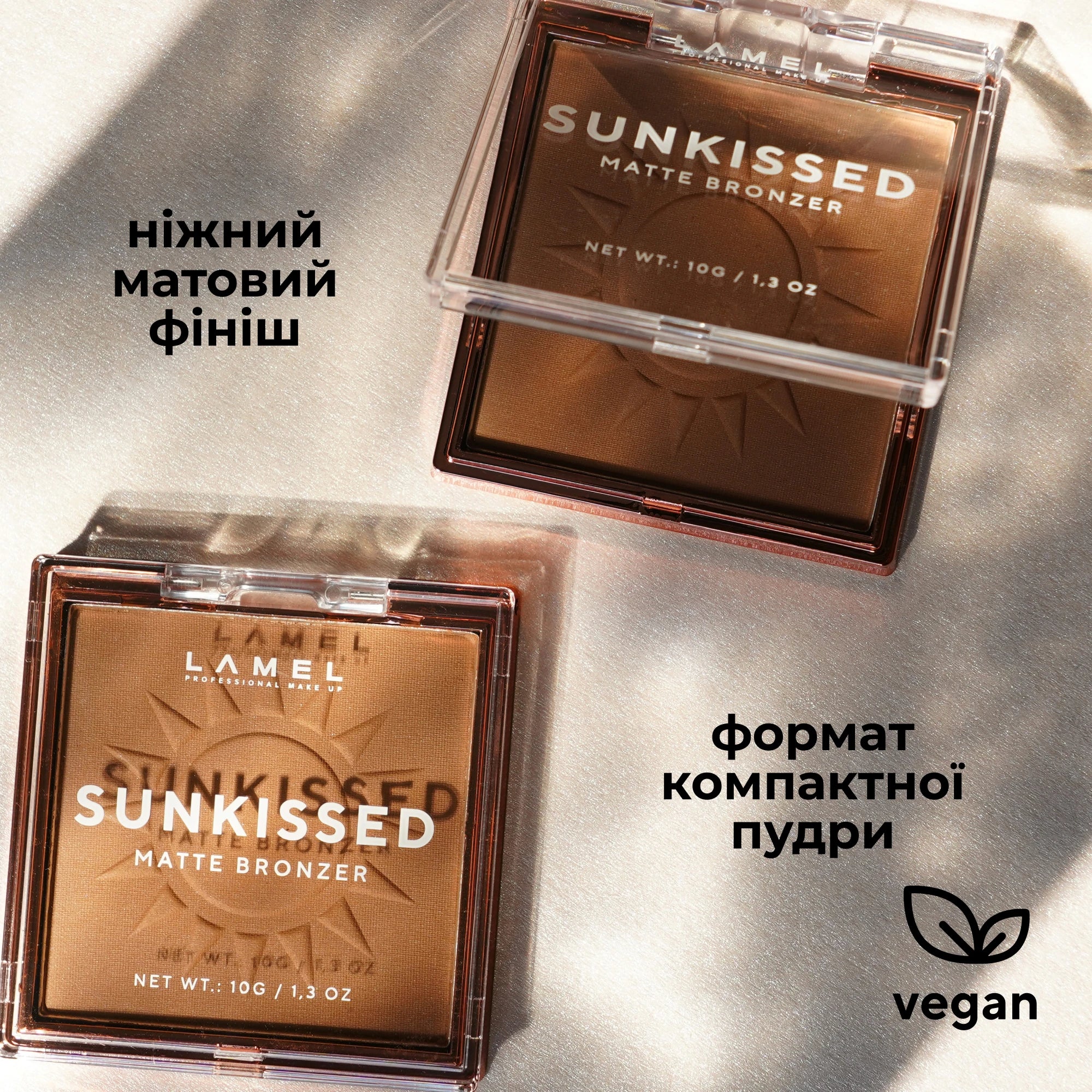 Пудра бронзер для обличчя Sunkissed Matte Bronzer