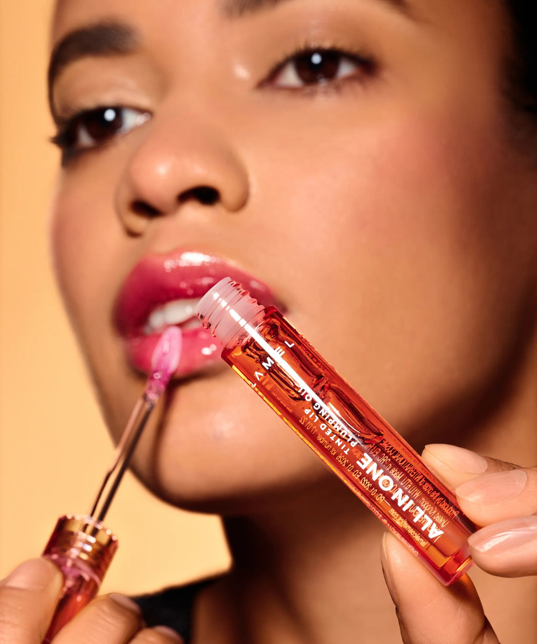 All in One Lip tinted plumping oil,Lamel Makeup