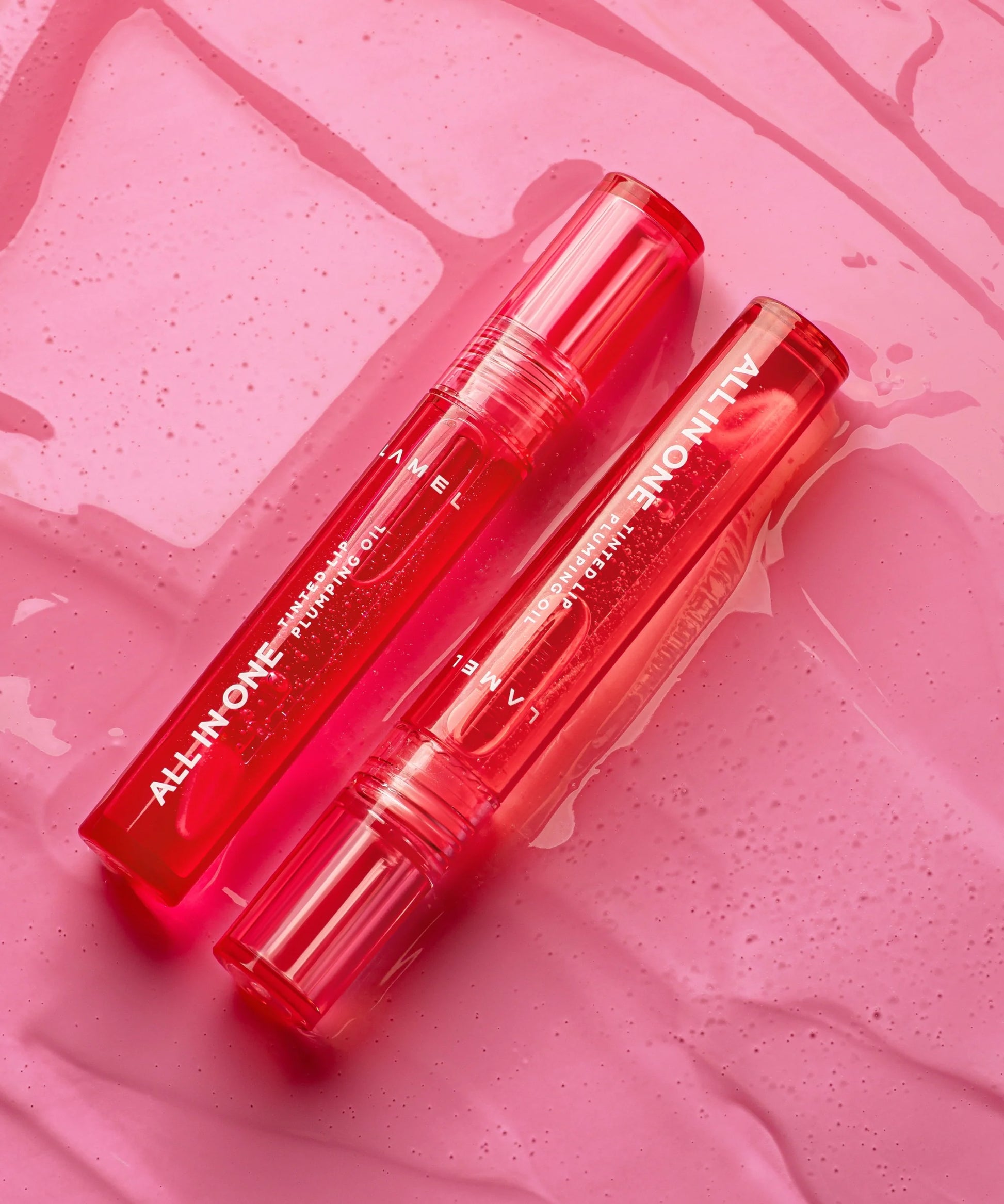 All in One Lip tinted plumping oil,Lamel Makeup