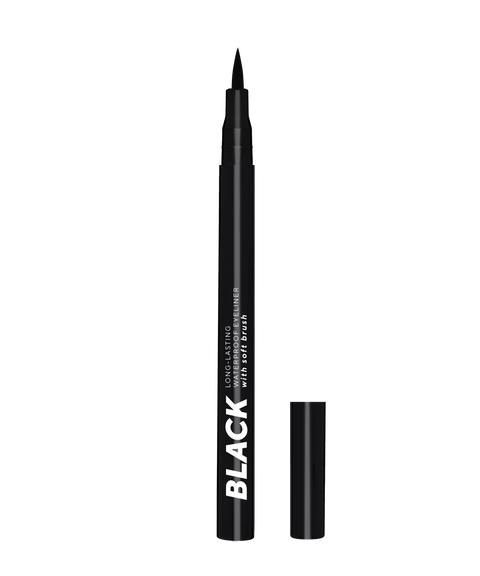 Black Eyeliner with Soft Brush,Lamel Makeup