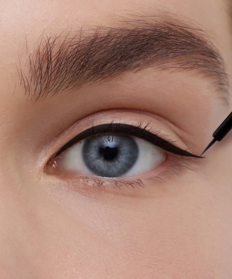 Eyeliner Liquid With Hard Brush Black - Photo 6