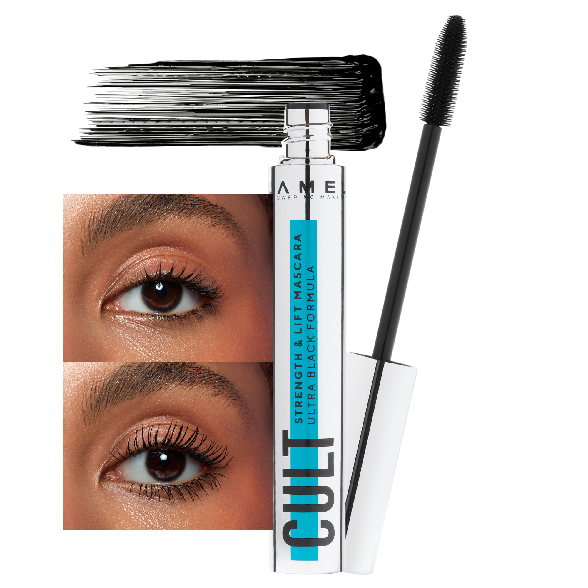 Туш з ефектом помноження та підняття вій Cult Strenght & Lift Mascara