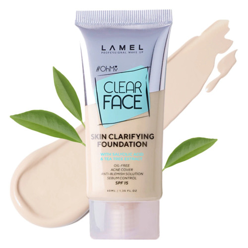 Тональный крем Oh My Clear Face - Soft beige 401