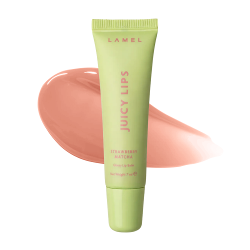 Сяючий бальзам для губ Juicy lips - Strawberry Matcha 02