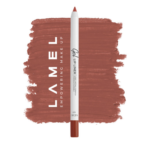 Стійкий гелевий олівець для губ Long lasting Gel Lip Liner - Nude 401