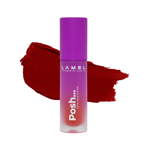 Матова помада для губ Posh Matte Liquid Lip Stain - Ruby Red 406