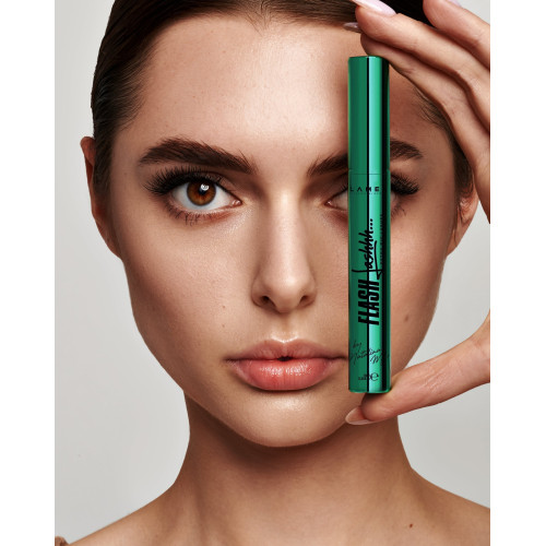 Удлиняющая тушь с эффектом накладных ресниц Fly Lashhh Extention and Volumizing Mascara metalized