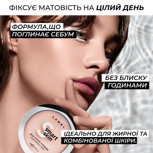 Компактная пудра для лица Smart Skin - Porcelain 401