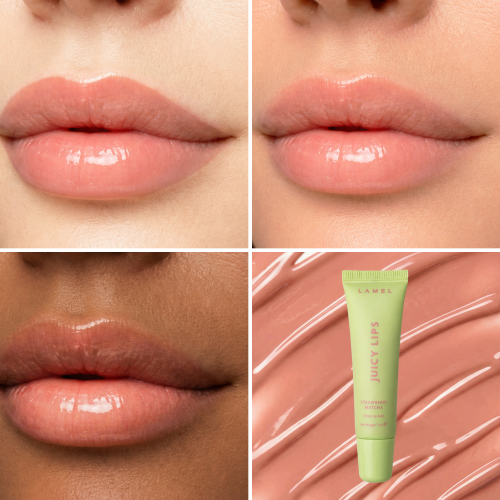 Сяючий бальзам для губ Juicy lips - Strawberry Matcha 02