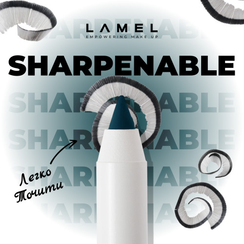 Устойчивый гелевый карандаш Long lasting Gel Eye Liner - Emerald 409