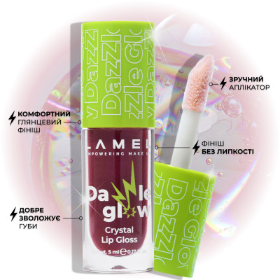 Блеск для губ Dazzle Glow  - Provocative 407