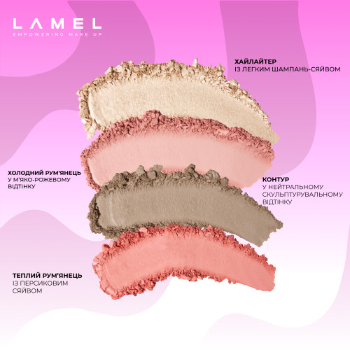 Палетка для лица All-Over Face palette - Light 01