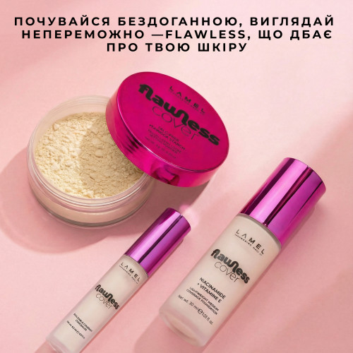 Розсипчата пудра Flawless Cover Translucent Loose Setting Powder