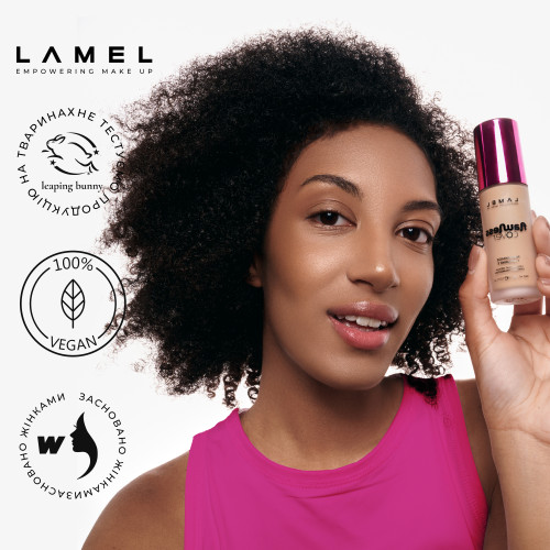 Тональна основа Flawless Cover lightweight medium coverage Foundation - 05N - Latte